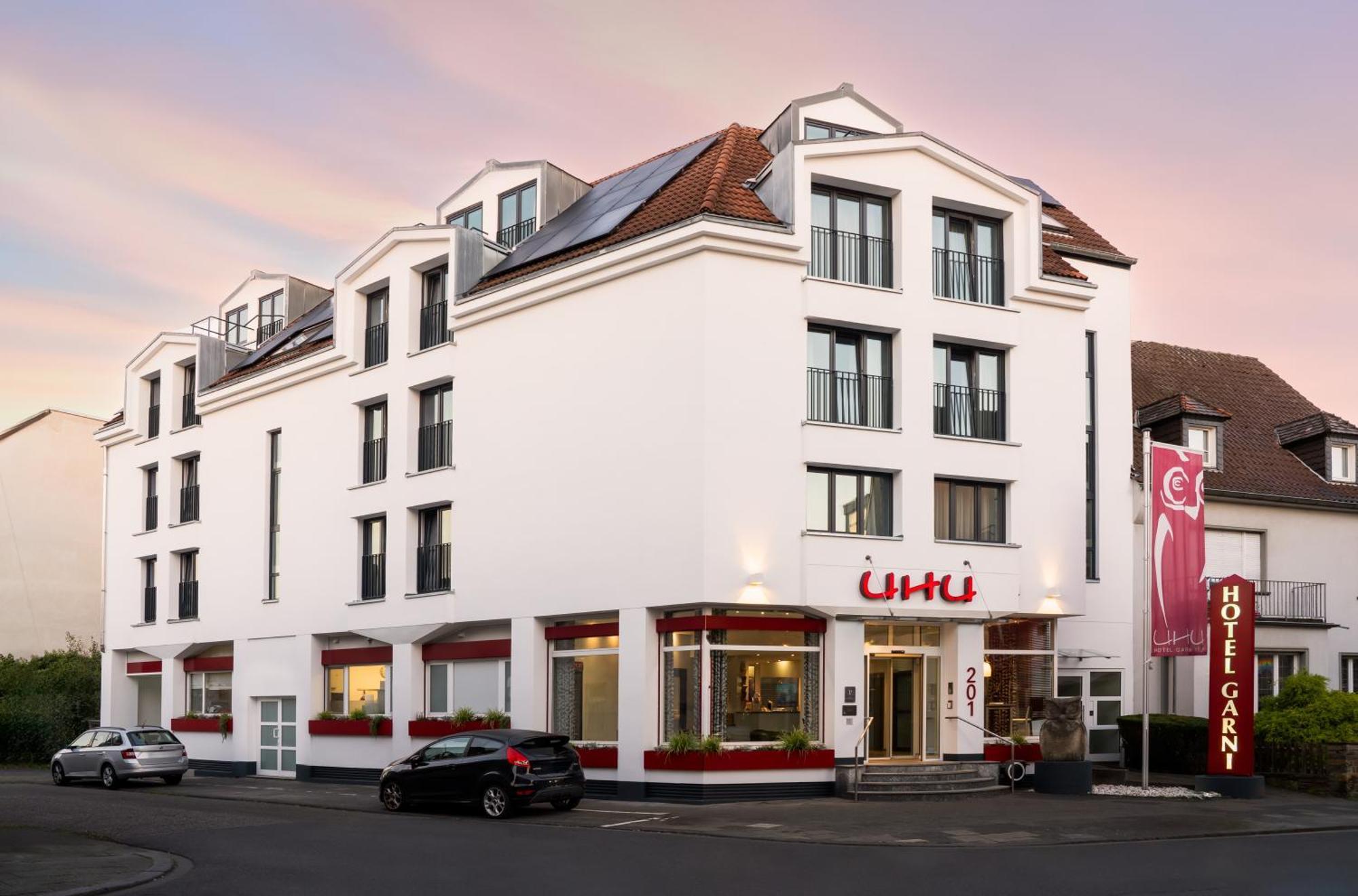Hotel Uhu Garni Кёльн Экстерьер фото