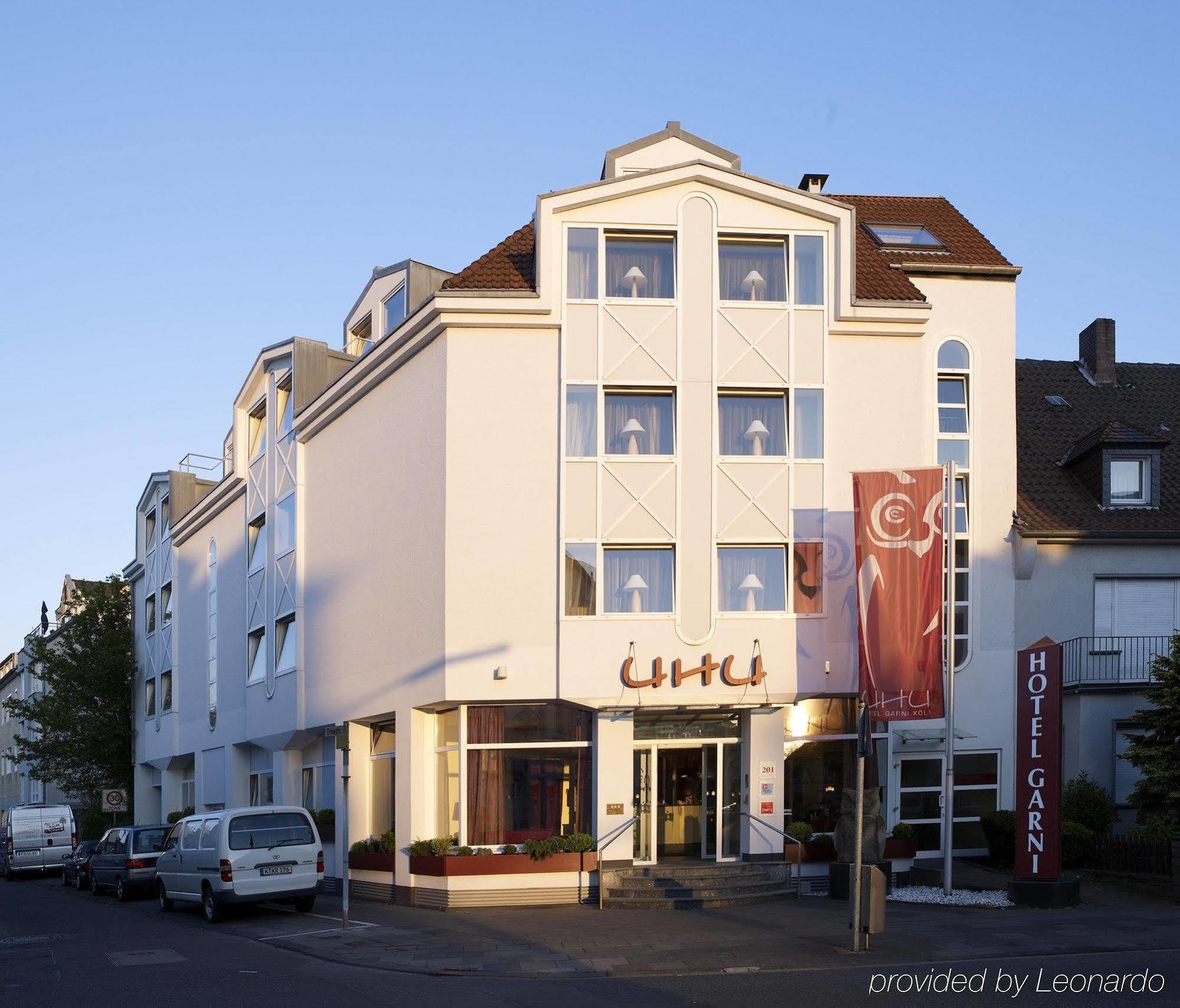 Hotel Uhu Garni Кёльн Экстерьер фото